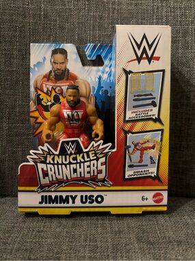 Jimmy Uso WWE Knuckle Crunchers Mini Action Figure Brand New